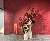 26 板橋区 エントランス 季節装飾 季節アレンジ 新年装飾 hitotoki 事例