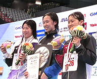 26 東京 競技場 水泳 ブーケ 花束 花と緑 事例