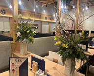 26 杉並区 店内 造花アレンジメント 造花装飾 季節装花 hitotoki 事例
