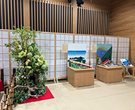 26 江戸川区 イベント会場 造花装飾 季節装花 季節のイベント装花 SEASONS 事例