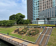 26 東京都 中央区 区政80周年 立体花壇 記念花壇 futatoki 事例