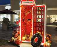 26 神戸三田 アウトレット ハロウィン フォトスポット 季節装飾 SEASONS 事例