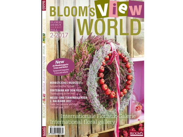 17ドイツのフローラルデザイン誌「BLOOM's View WORLD」丹羽英之 掲載