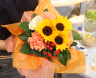 今月の花　フラアート花門　新三郷店