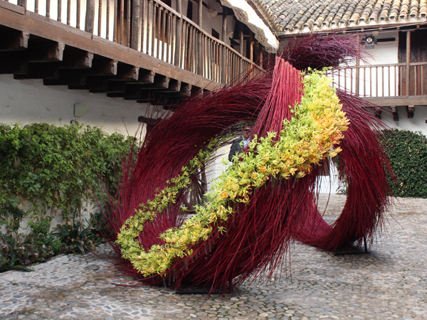 18 スペイン FLORA International Flower Festivalフラワーアーティスト 丹羽英之 準優勝 受賞